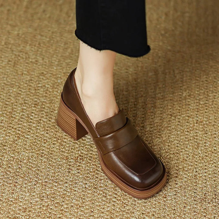 Platform British Style Women's Shoes