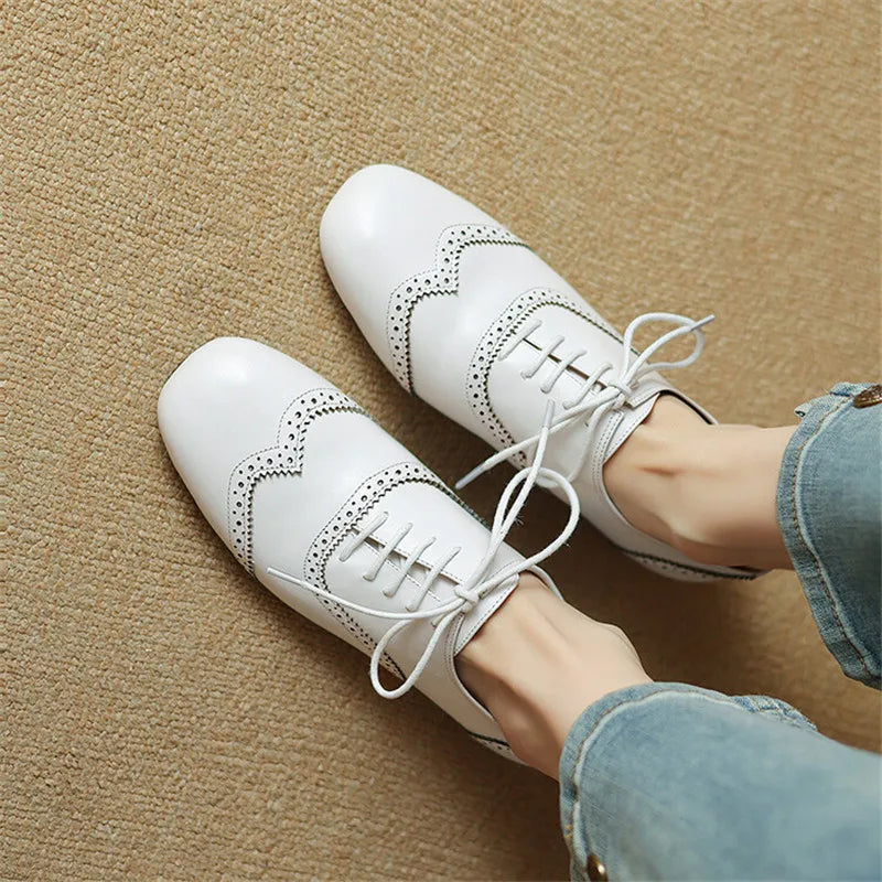 Lace Brogue Shoes