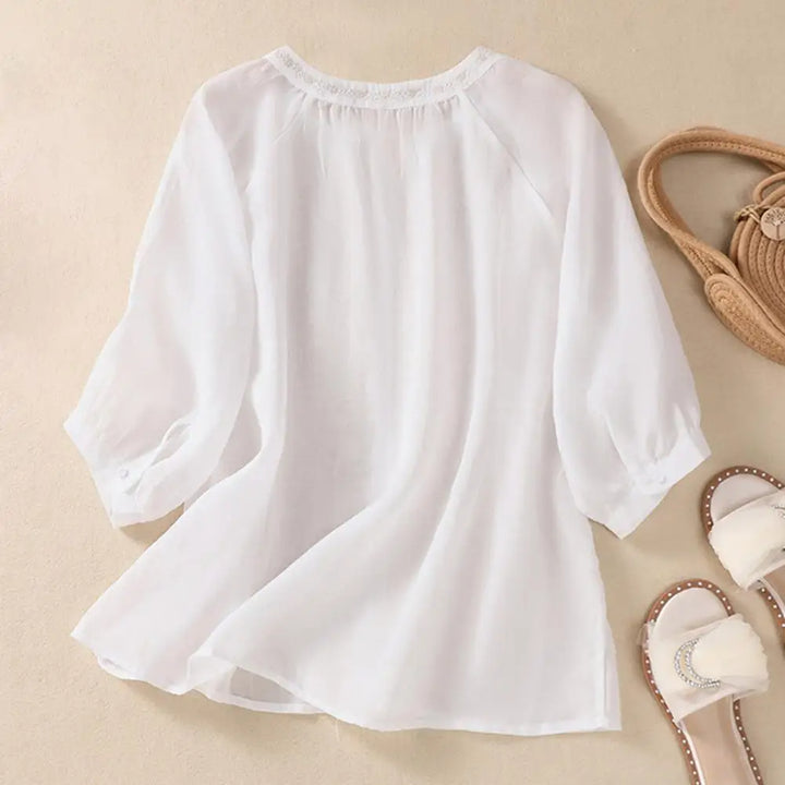 V-neck Blouse