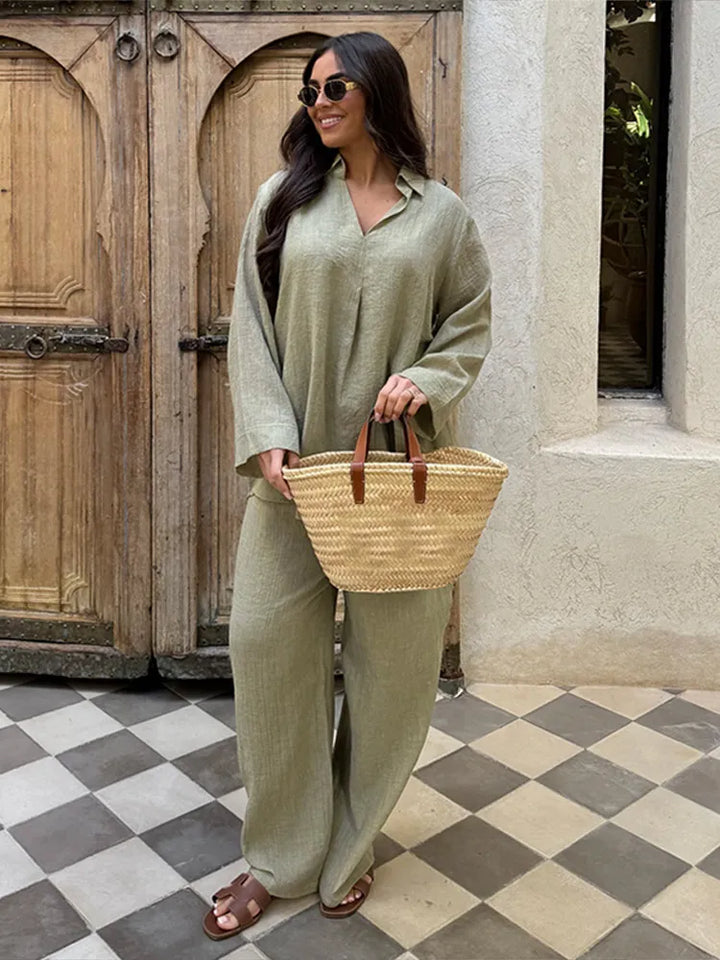 Loose Linen Set