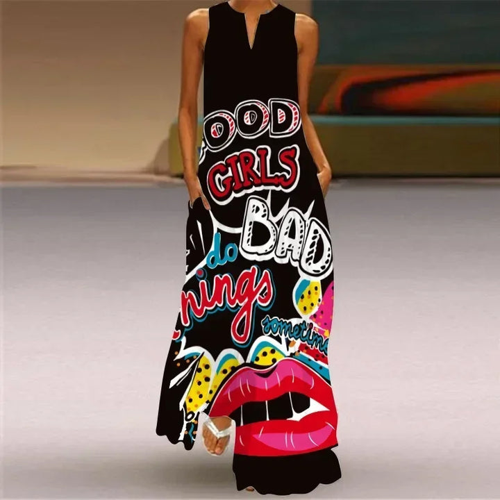 Casual Printed Dress