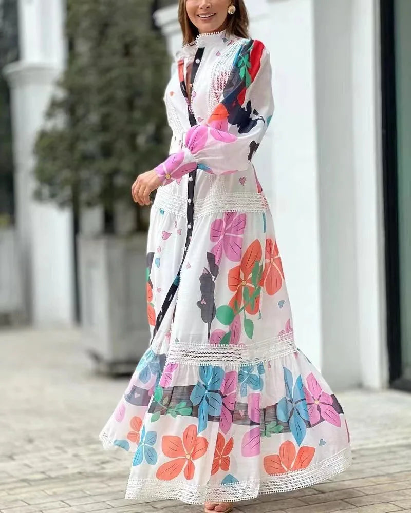 Retro Maxi Dress