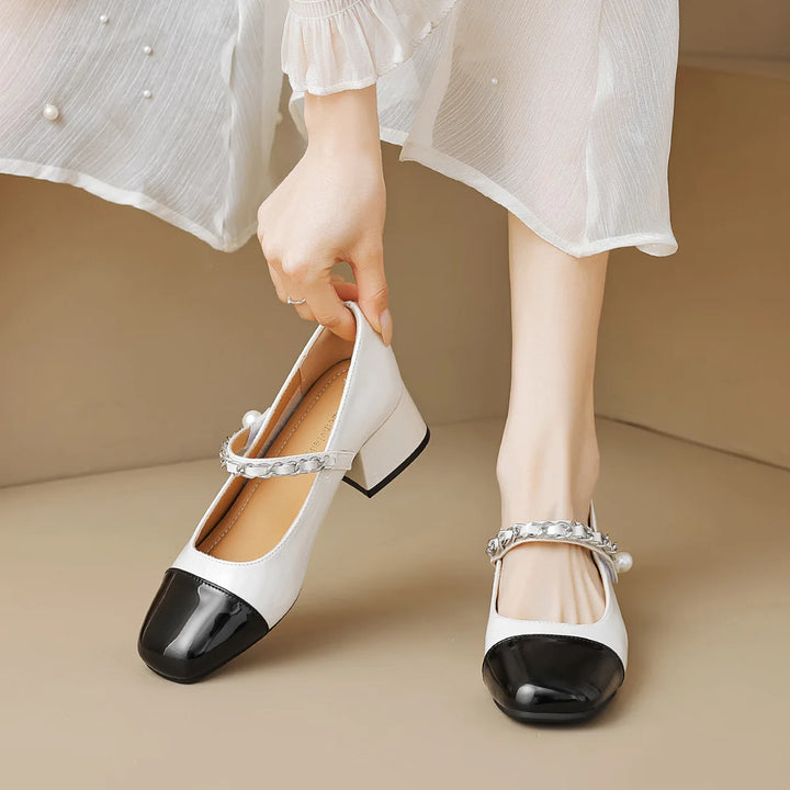 Block Heel Vintage Shoes