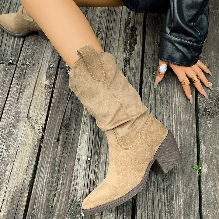 Ankle Pointed Boots