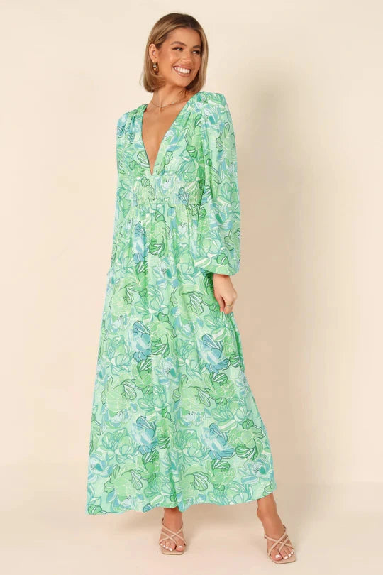 Backless Maxi Dress