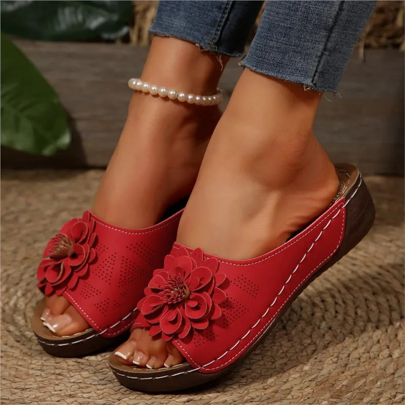 Summer Floral Sandals