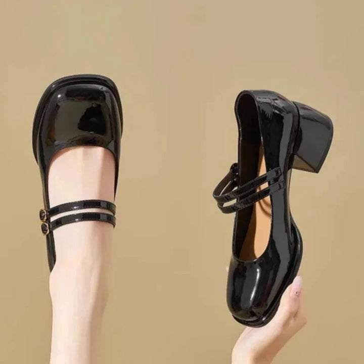 Vintage Chunky Heel Shoes