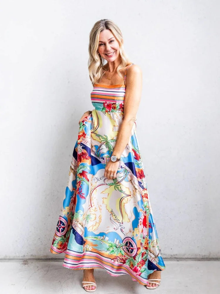 Long Coloured Dress