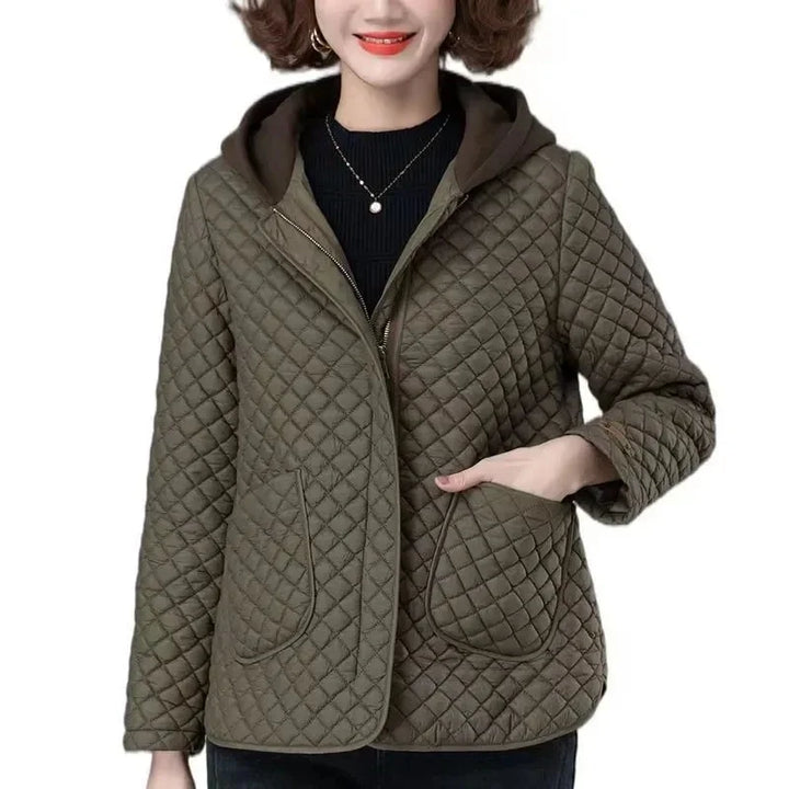 Hooded Quilted Parka