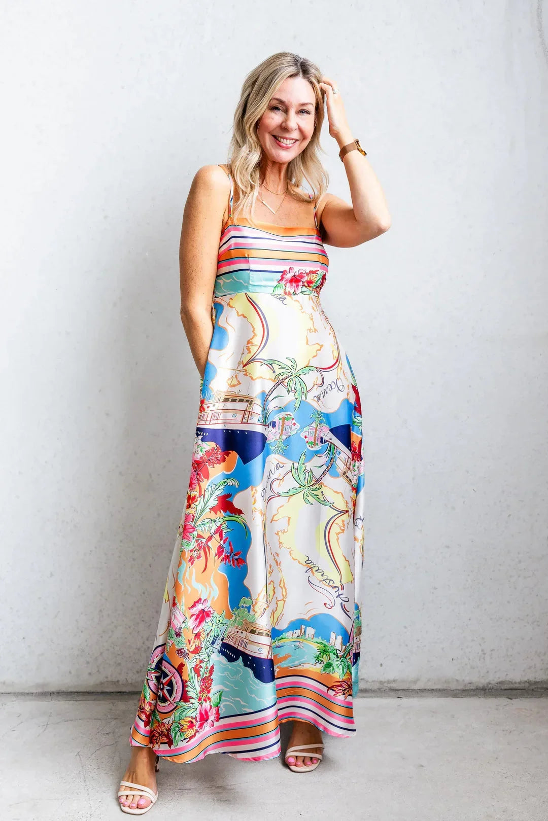 Long Coloured Dress