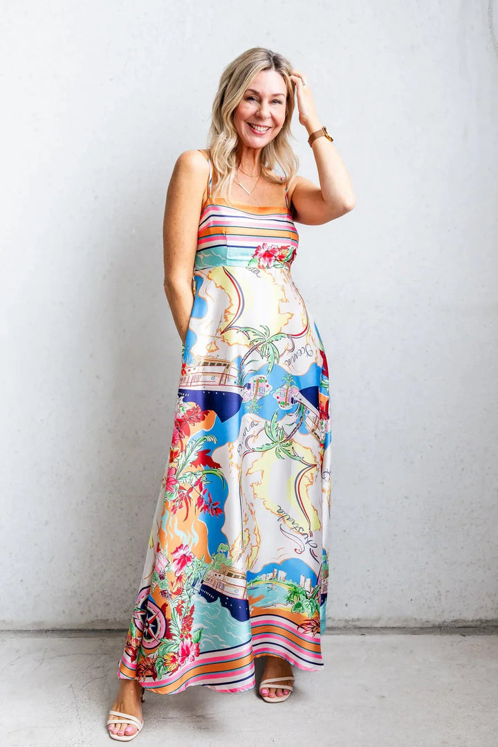 Long Coloured Dress