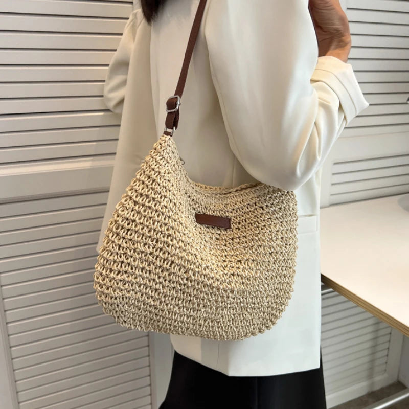 Straw Knitted Handbag