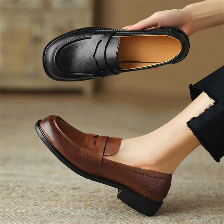 Low Heel Loafers
