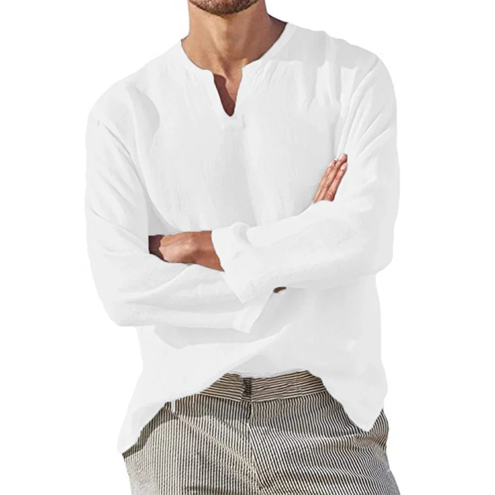 Linen Long Sleeve Shirt