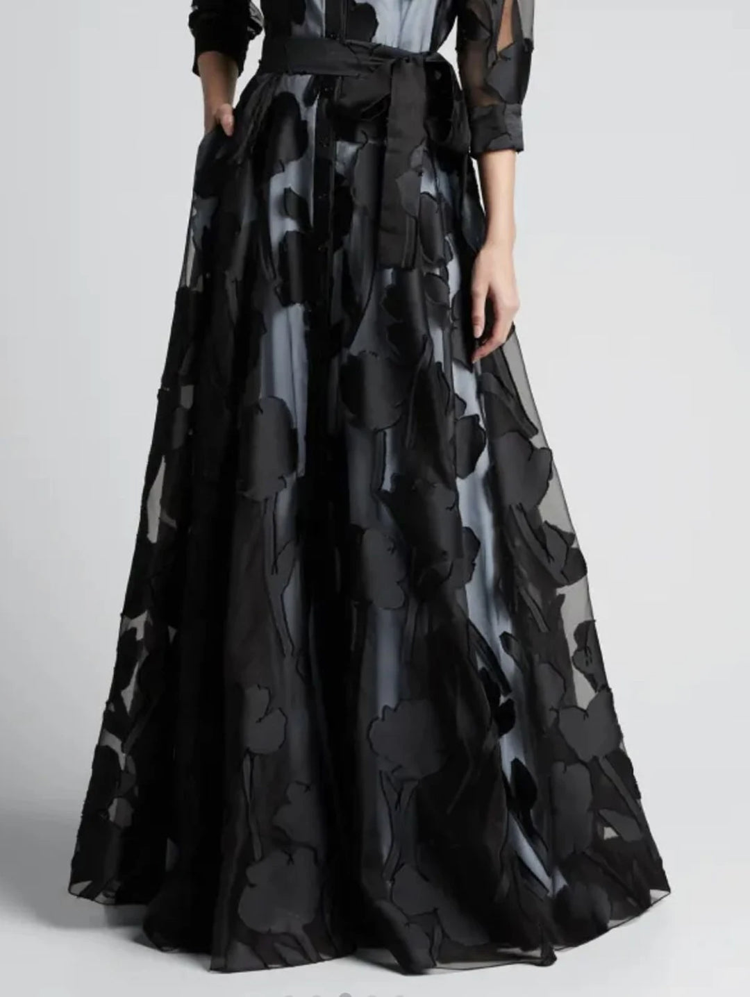 Jacquard Maxi Dress