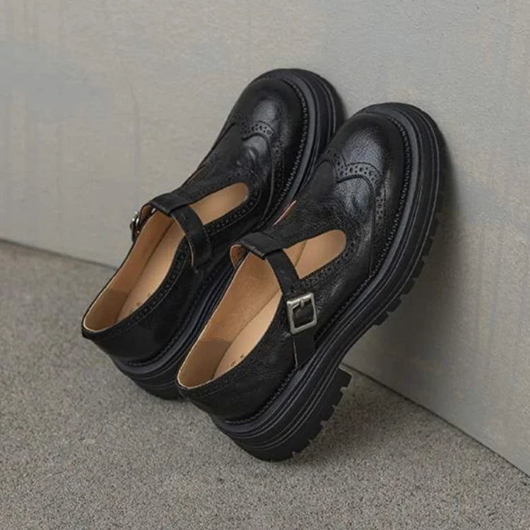 Retro Women's Brogue Shoes