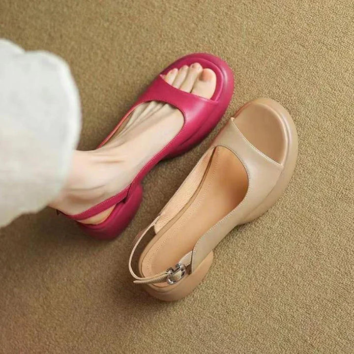 Mid Heel Oxford Shoes