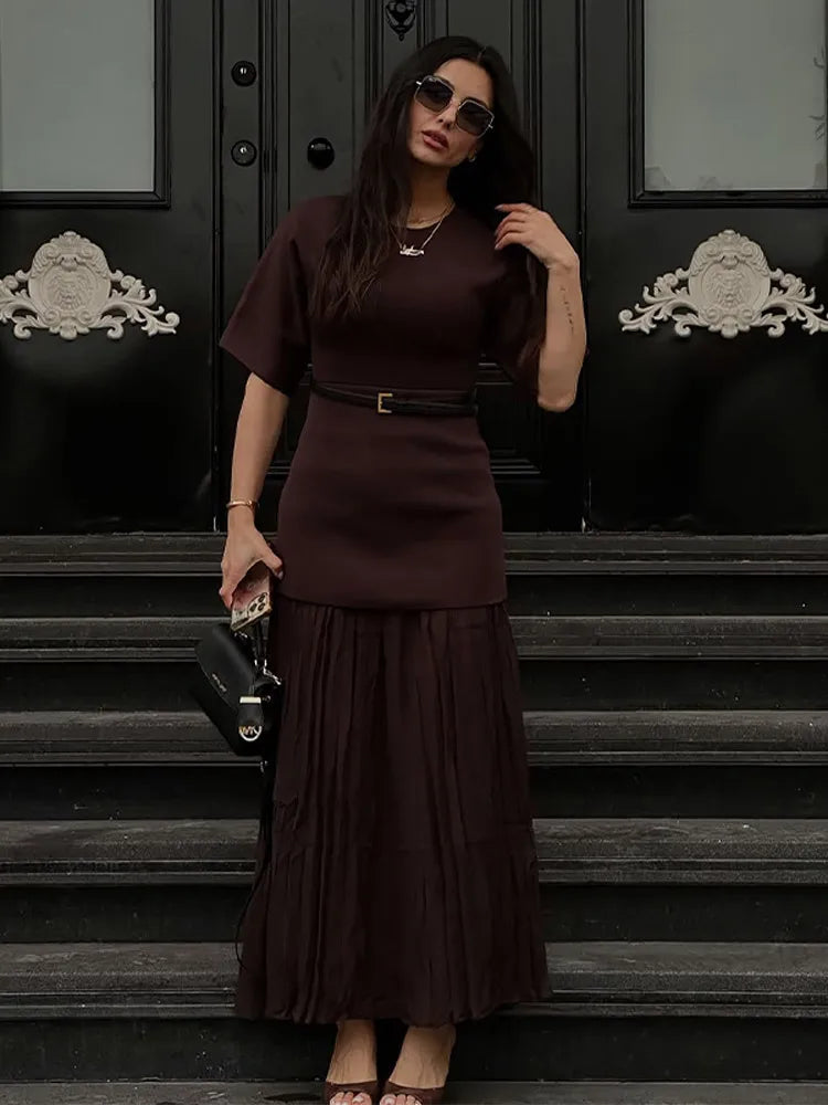 Patchwork Set with belt