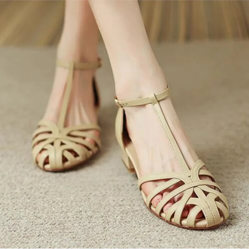 Retro Roman Design Sandals