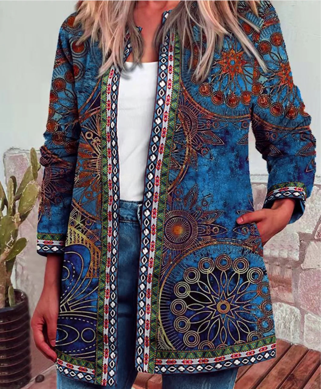 Floral Light Jacket