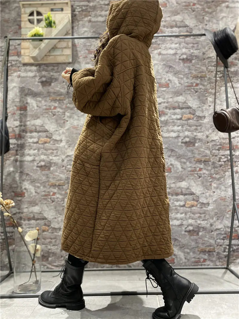 Oversized Women's Quilted Jacket