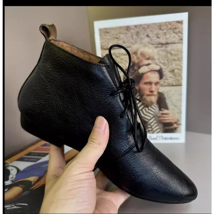 British Style Lace Up Boots