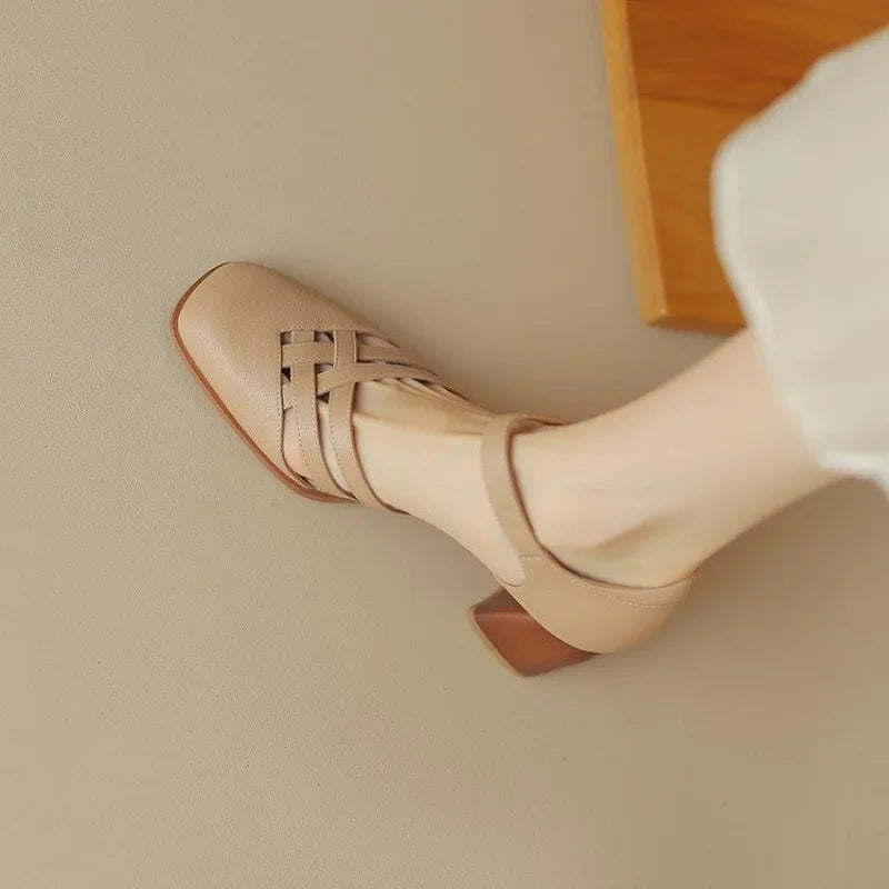 High Heels Roman Head Women's Sandals