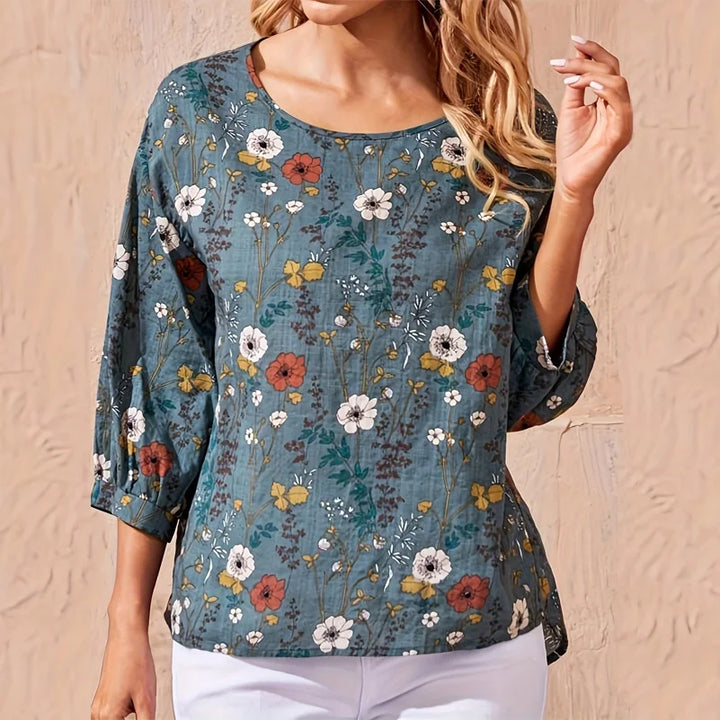 Round Neck Loose Top