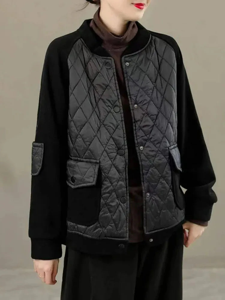 Loose Quilted Jacket