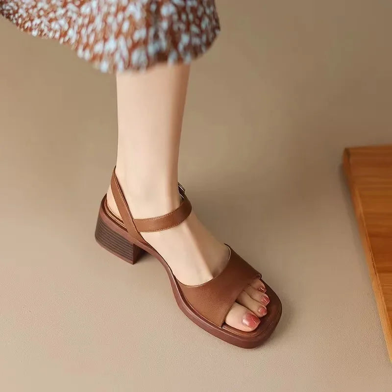 Vintage Strapless Sandals