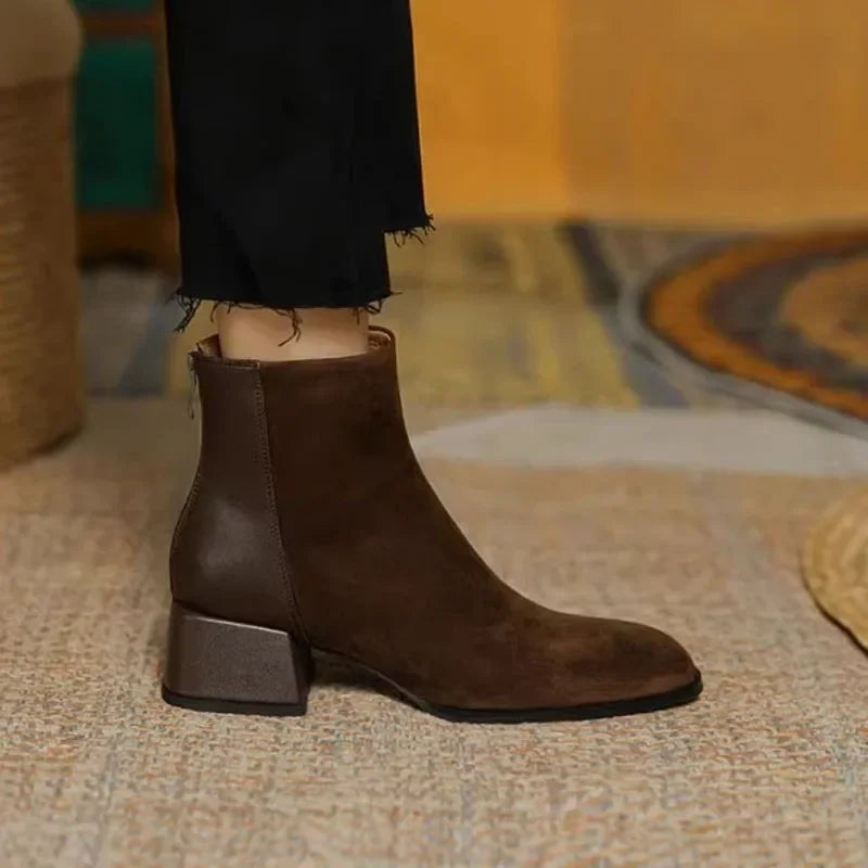 Chunky Heels Boots