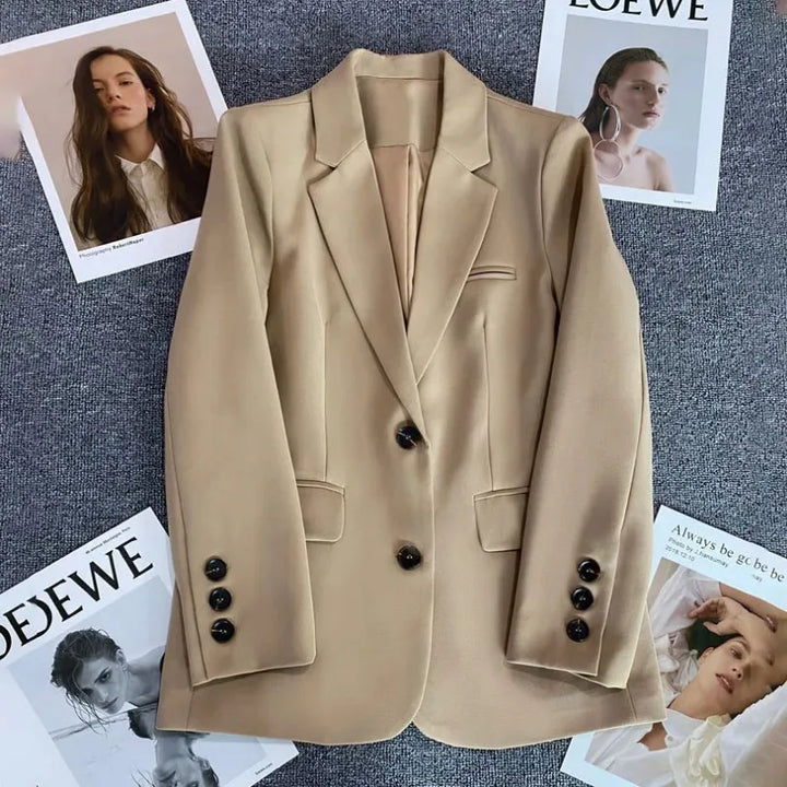 Long Sleeve Single Breasted Blazer