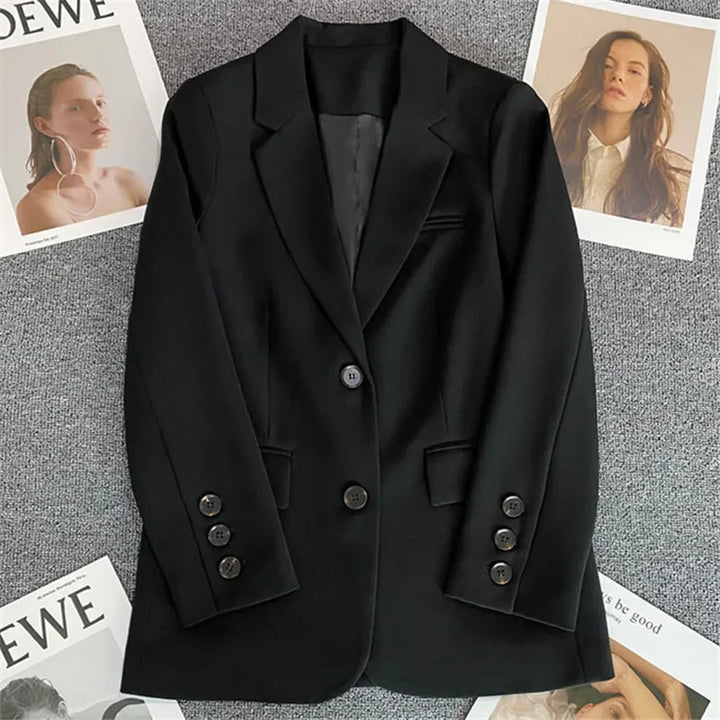 Long Sleeve Single Breasted Blazer