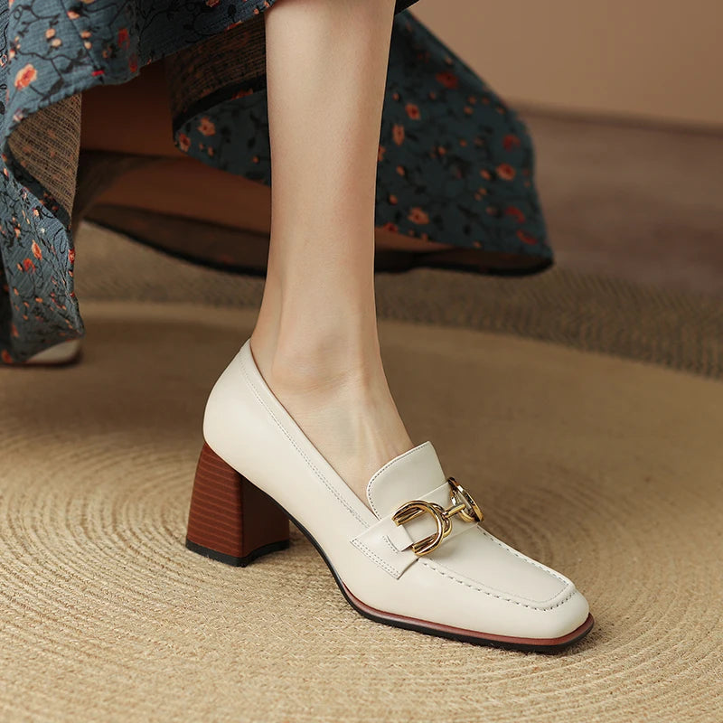 Square Toe Heels