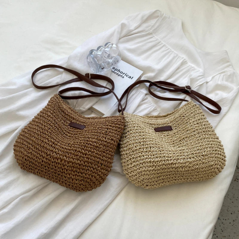 Straw Knitted Handbag