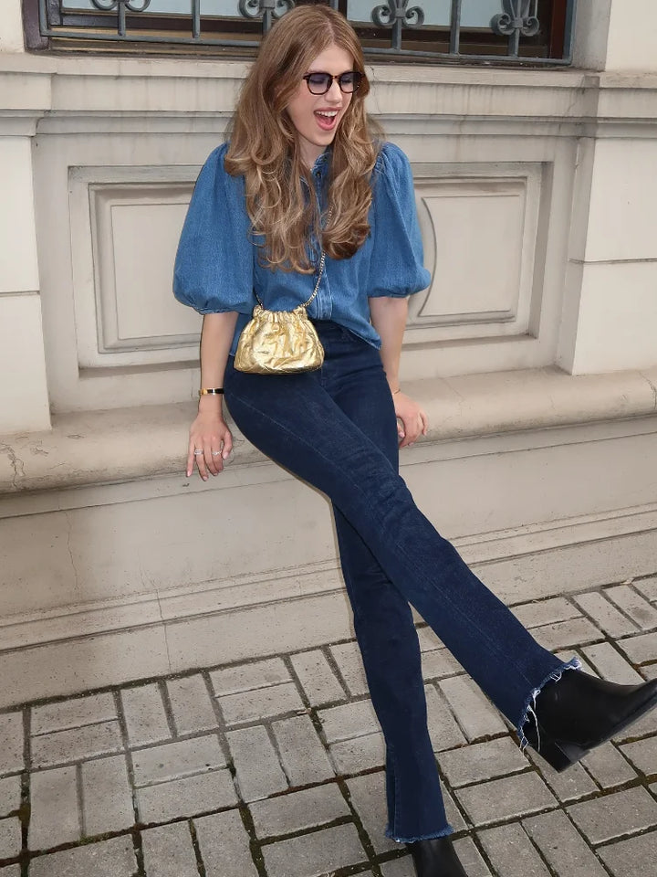 Denim Blouse