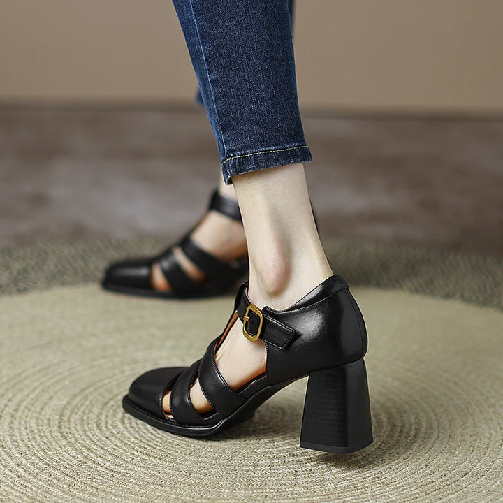 Vintage Closed Toe Sandals