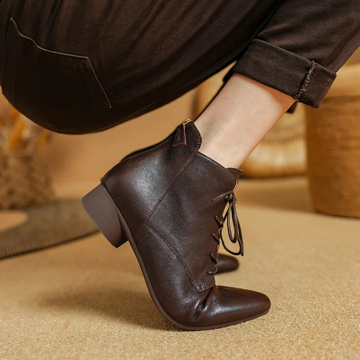 Pointed Toe Low Heel Shoes