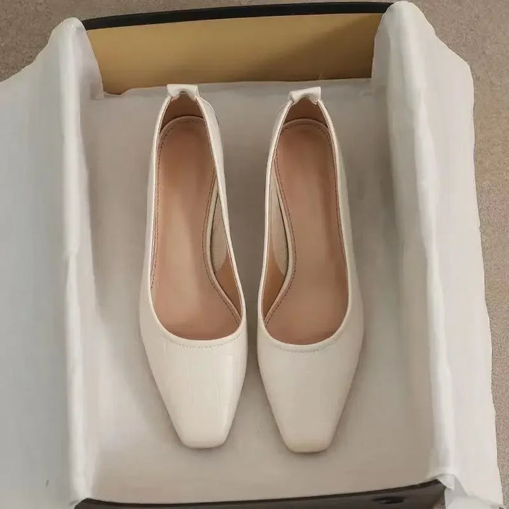 Mid Heel Casual Pumps
