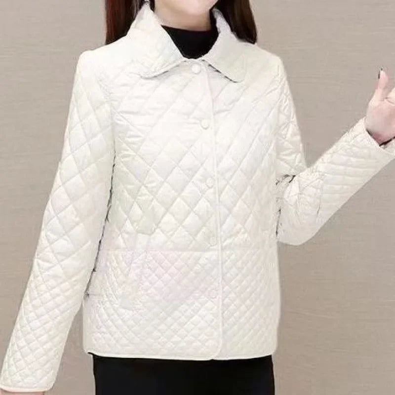 Plaid Quilted Summer Jacket