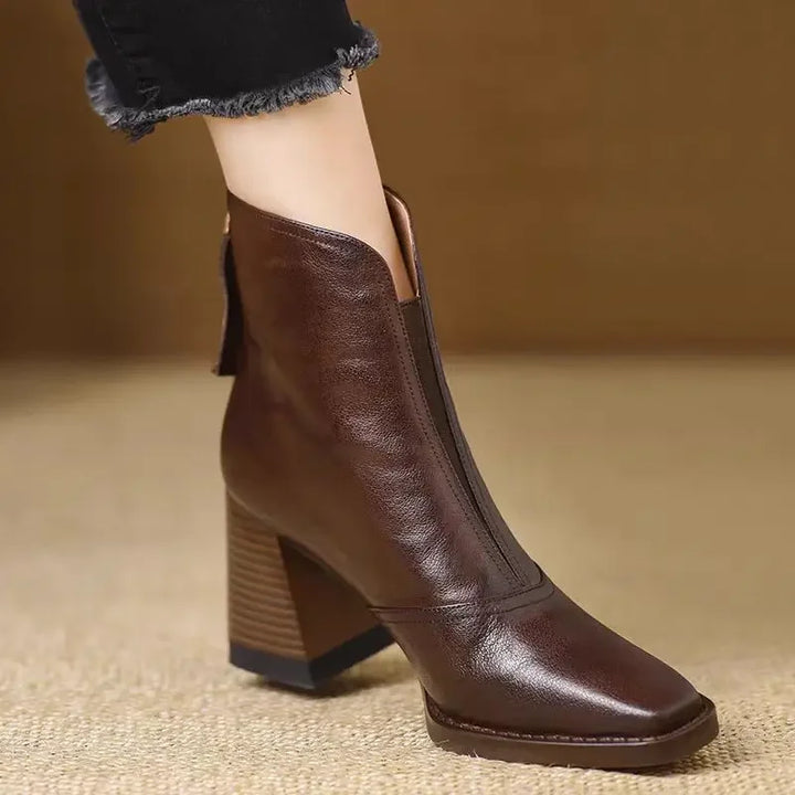 Zipper Close Boots