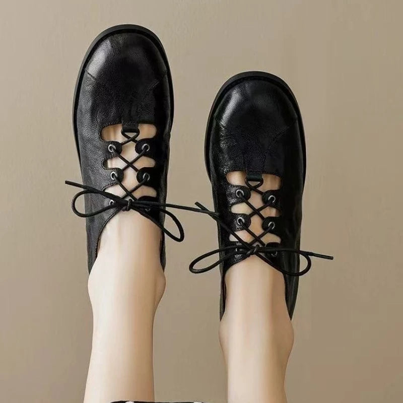 Cross-tied Women Shoes