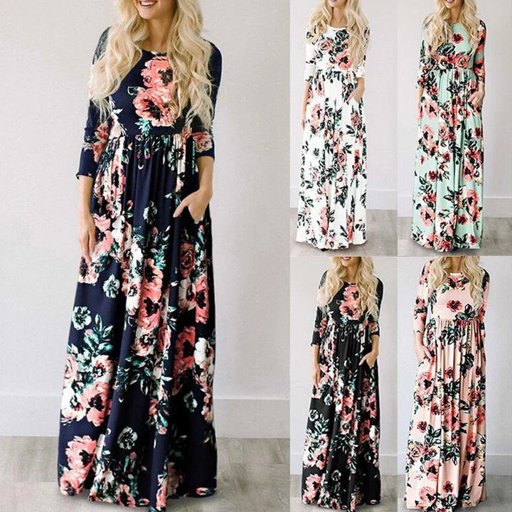 Boho Floral Dress