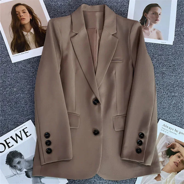 Long Sleeve Single Breasted Blazer