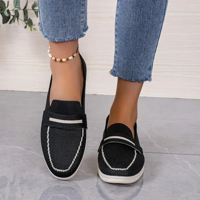 Women Square Toe Loafers