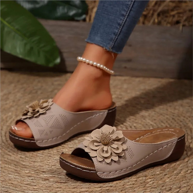 Summer Floral Sandals