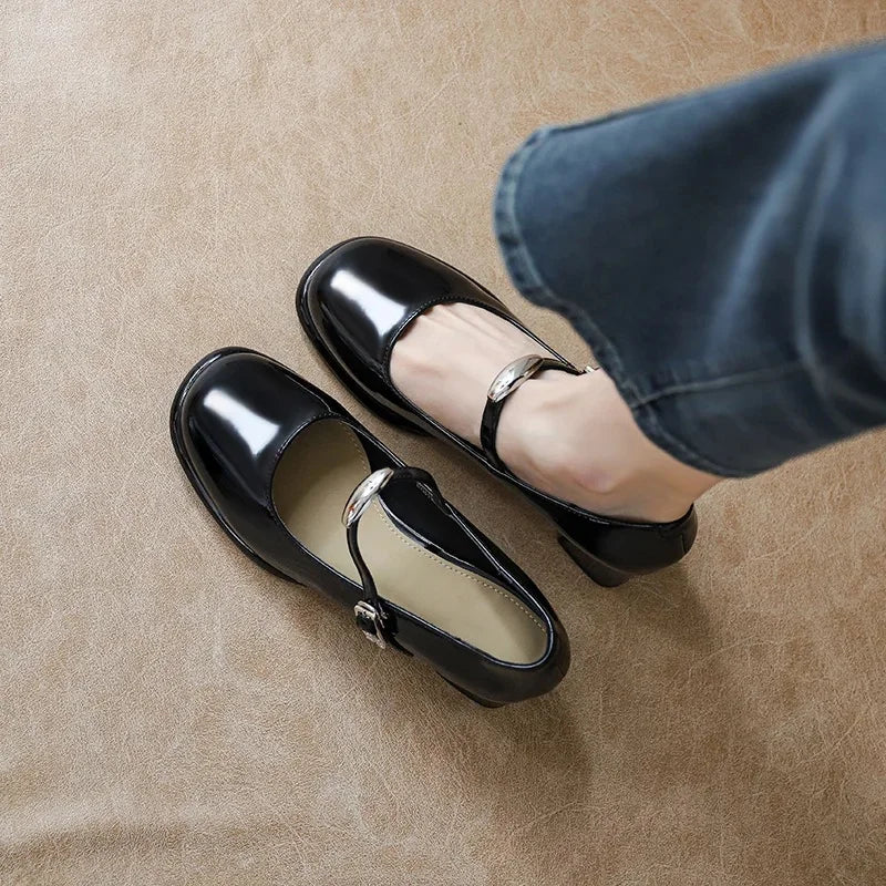 Mid Heel Vintage Shoes