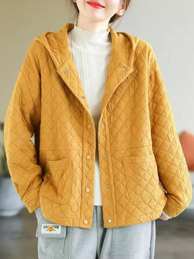 Quilted Hooded Jacket