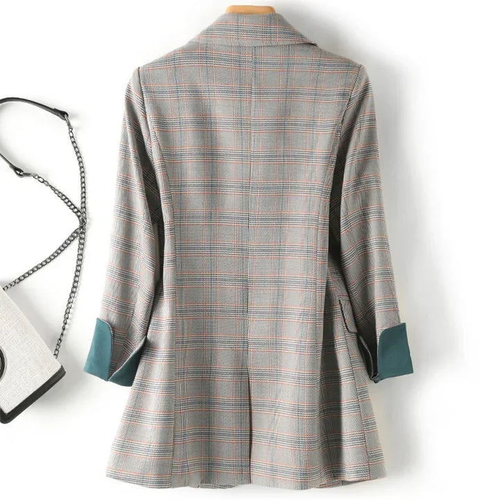 Light Plaid Blazer