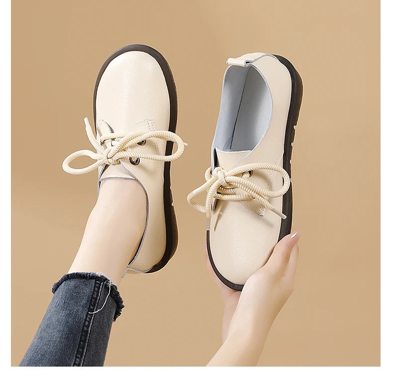 Soft Soled Lace Up Shoes
